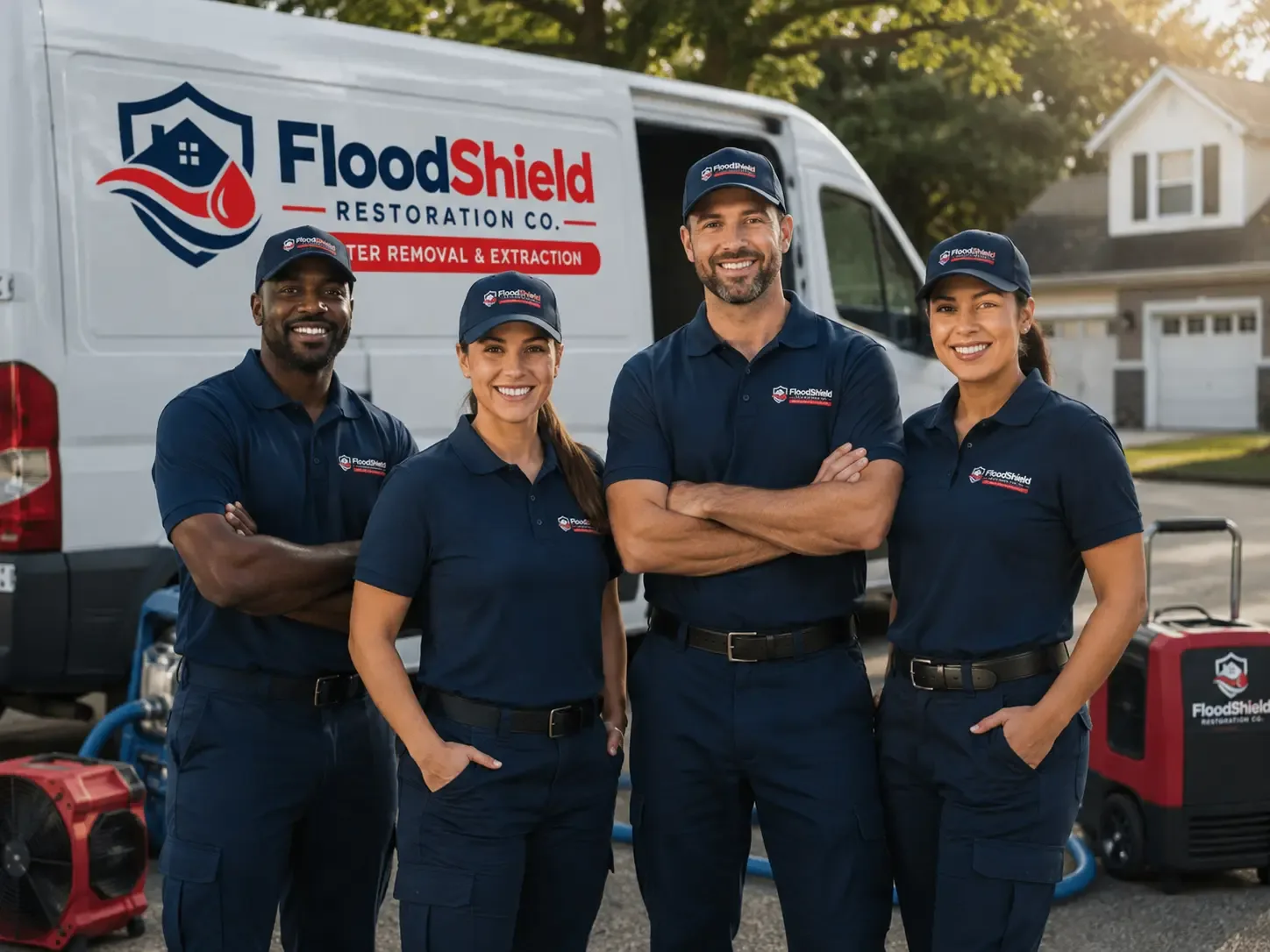 Flood Damage Restoration company in Cranesville, PA